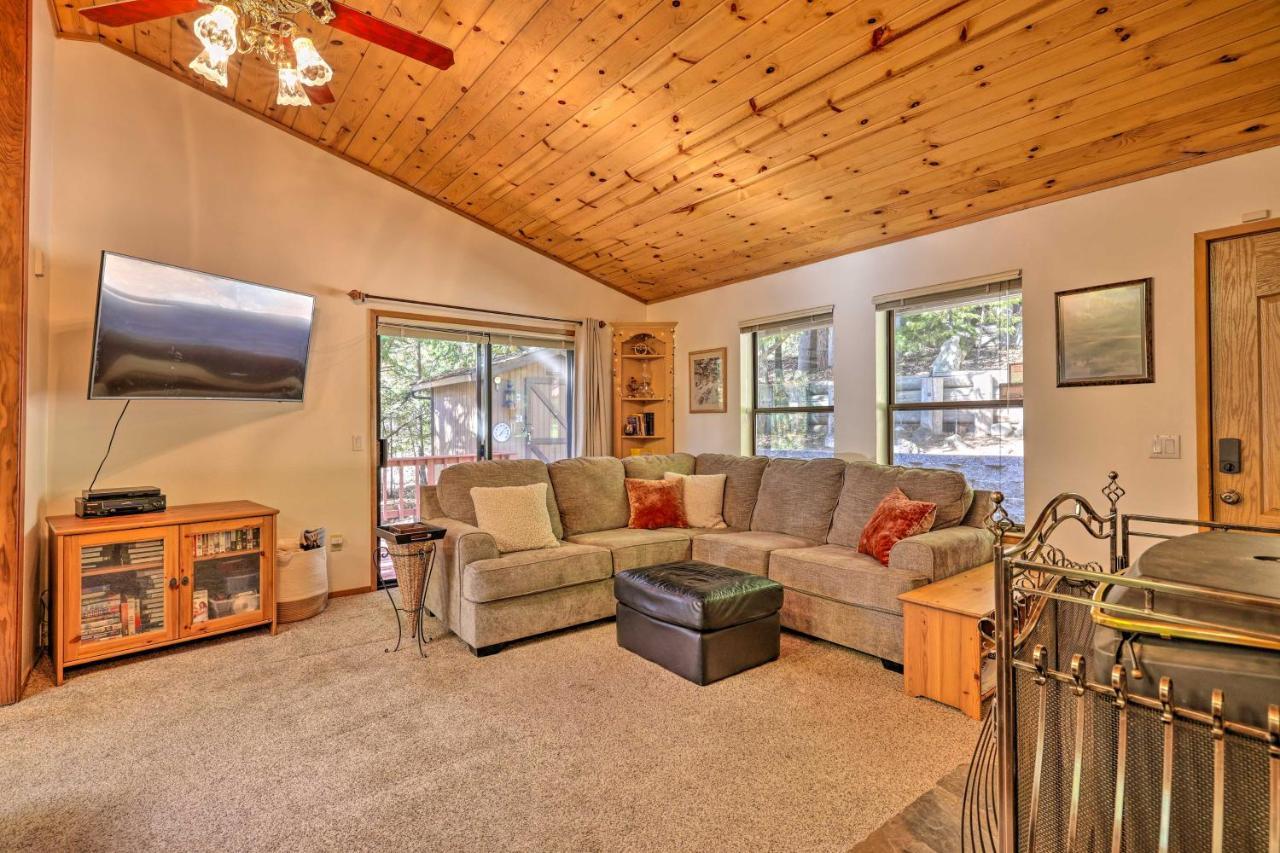 Quiet Twain Harte Cabin With Deck And Forest Views! Dış mekan fotoğraf