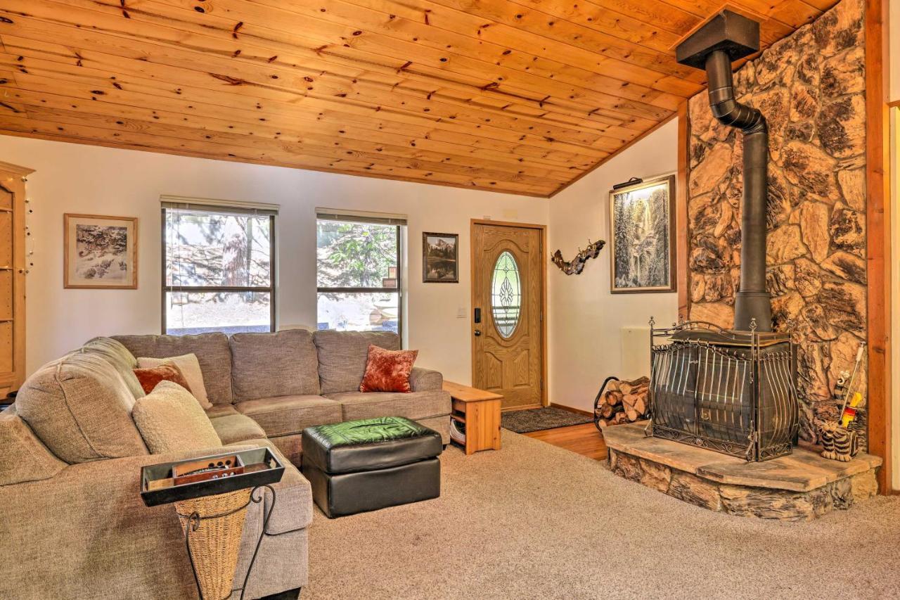 Quiet Twain Harte Cabin With Deck And Forest Views! Dış mekan fotoğraf