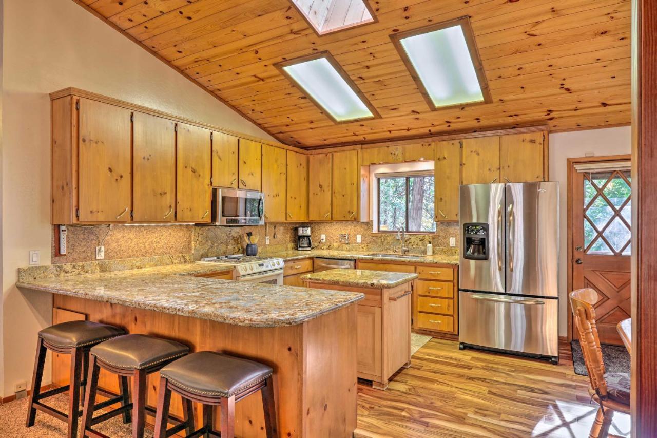 Quiet Twain Harte Cabin With Deck And Forest Views! Dış mekan fotoğraf
