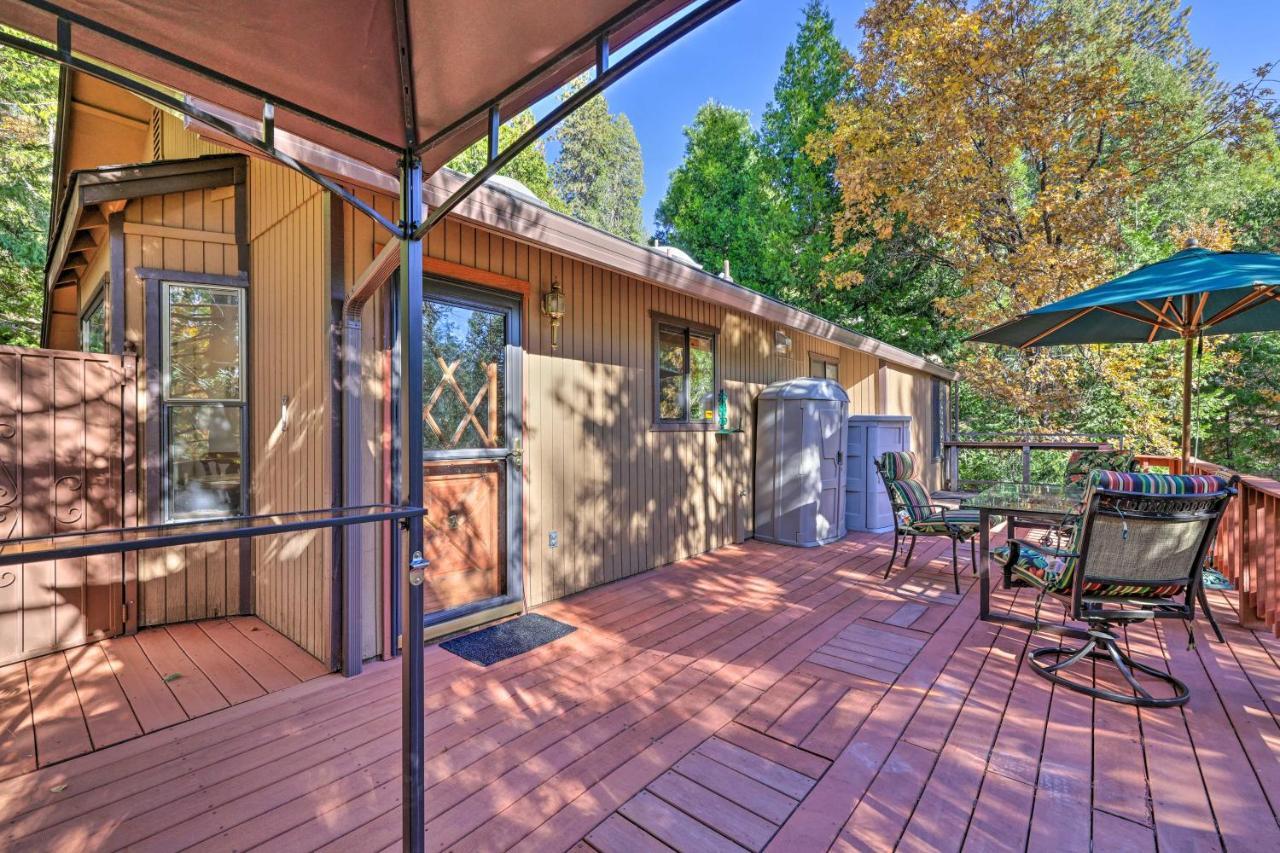 Quiet Twain Harte Cabin With Deck And Forest Views! Dış mekan fotoğraf